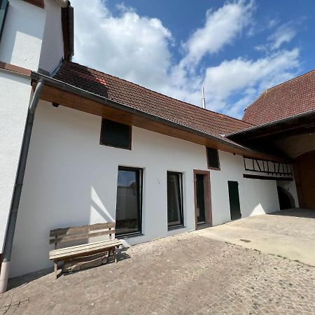 Restaurierter Altbau Mit Privatem Innenhof & Parkplatz Grossfischlingen Exterior foto